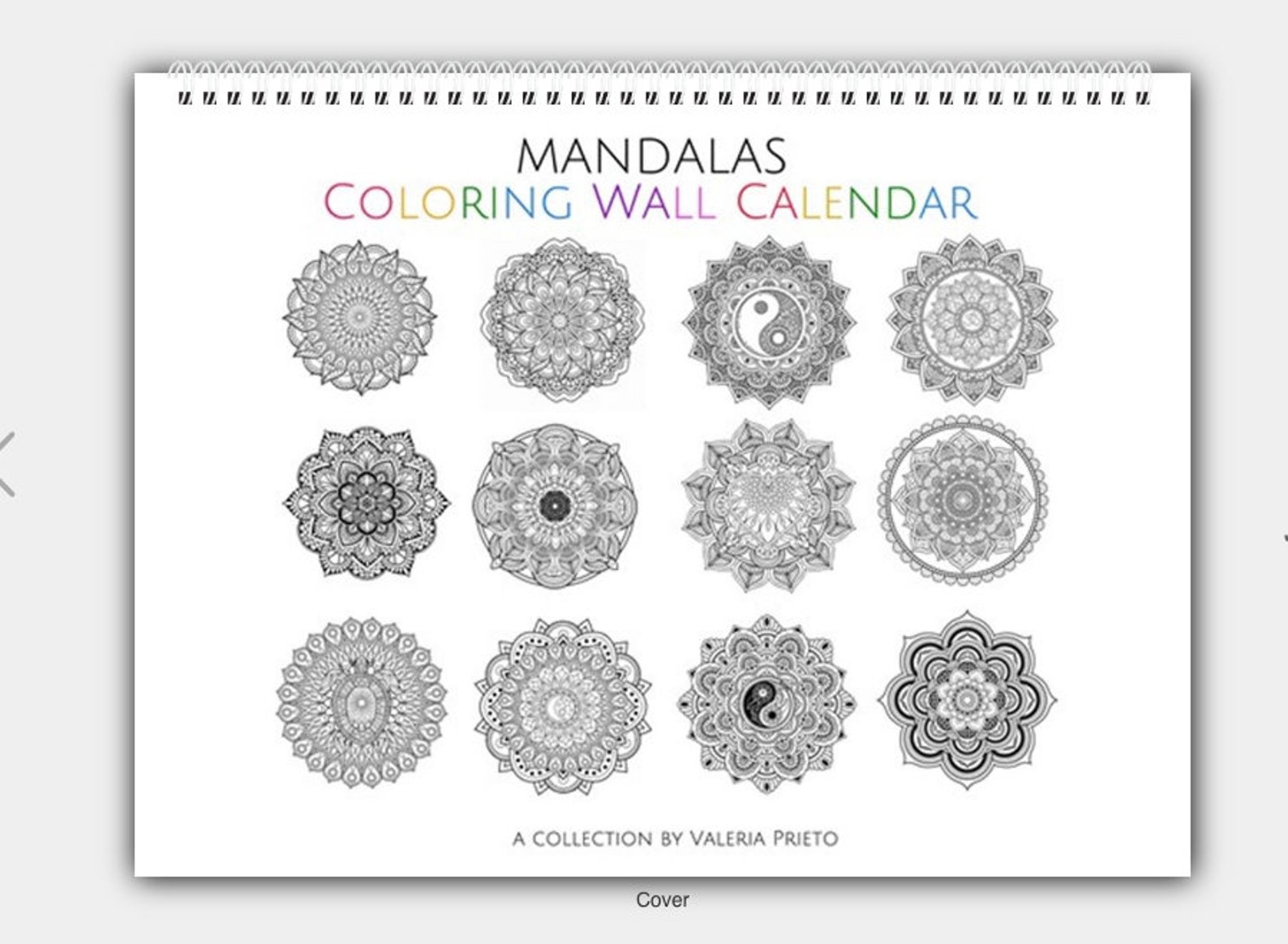 Mandalas Ausmalkalender 2023 Mandala Kalender Kalender - Etsy.de