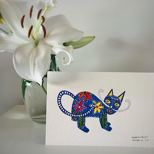Mexican alebrijes hand painted, alebrijes illustrations, alebrijes wall decor, alebrijes wall art, Mexican art, Mexican paintings.