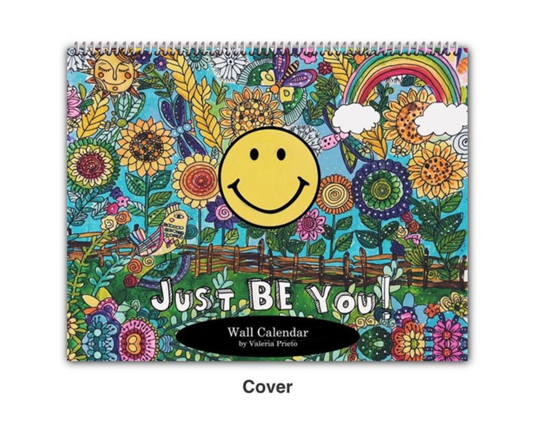 Motivational Wall Calendar 2024 Zentangle Calendar Calendar Etsy UK
