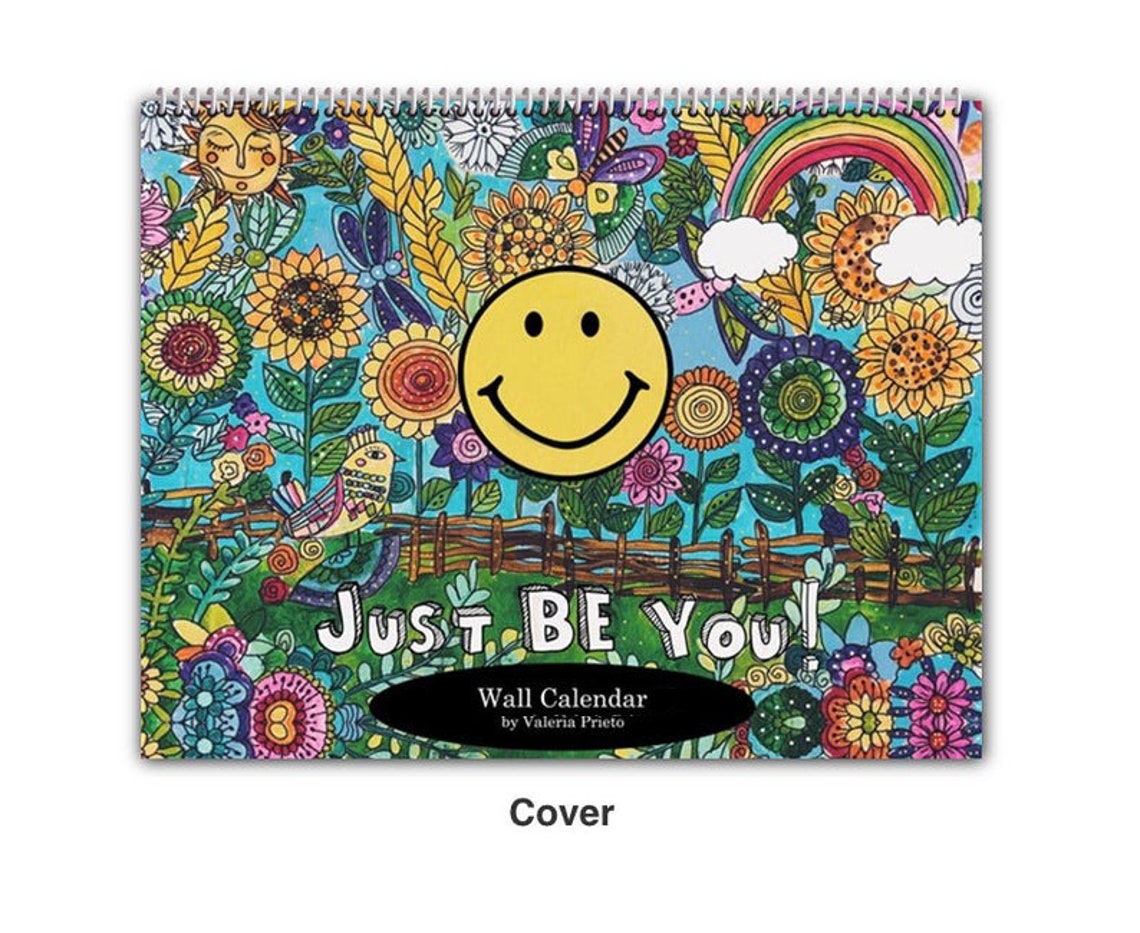 Motivational Wall Calendar 2022 Zentangle Calendar Calendar Etsy