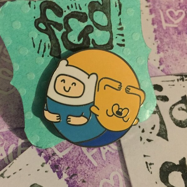 Limited Edition Adventure Time Finnyang hat lapel pin