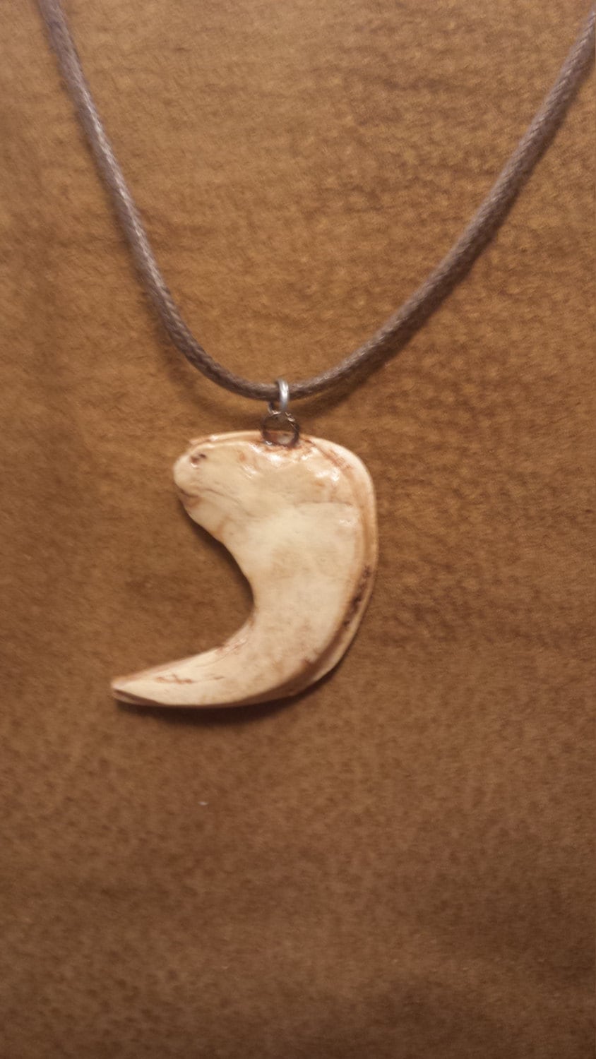 Leopard claw necklace best sale