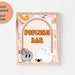 Caramel Apple Bar Sign Fall Party Decorations, Thanksgiving Printable ...