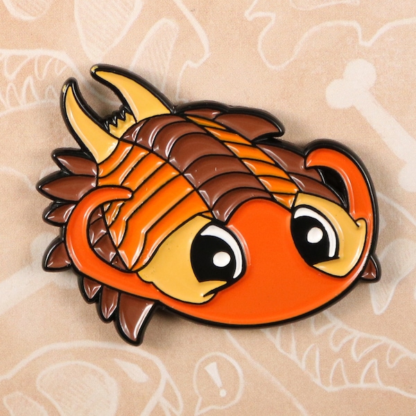 Trilobite Enamel Pin