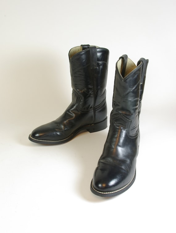 Justin Low Heel Cowboy Boots Children's US size 3… - image 1