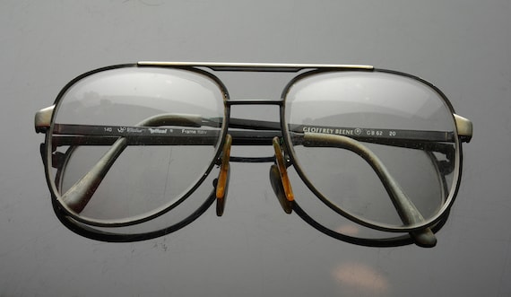 Geoffrey Beene 90s Wire Rim Glasses Made in Italy - Etsy