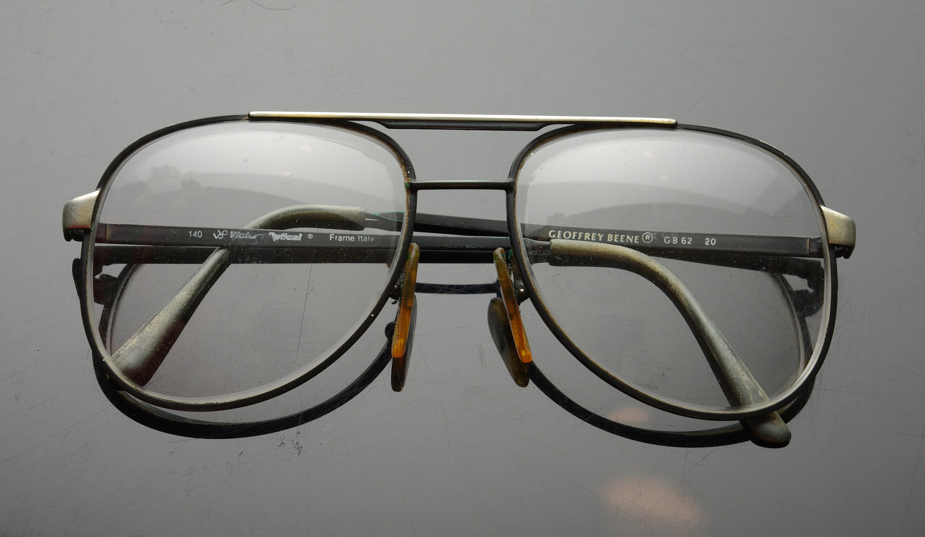 Geoffrey Beene 90s Wire Rim Glasses Made in Italy - Etsy
