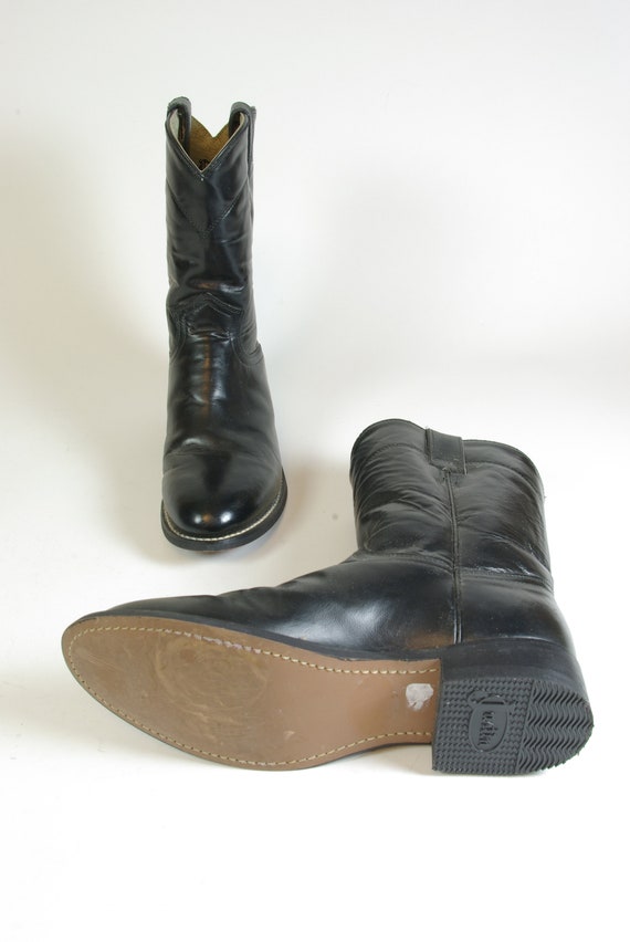 Justin Low Heel Cowboy Boots Children's US size 3… - image 5