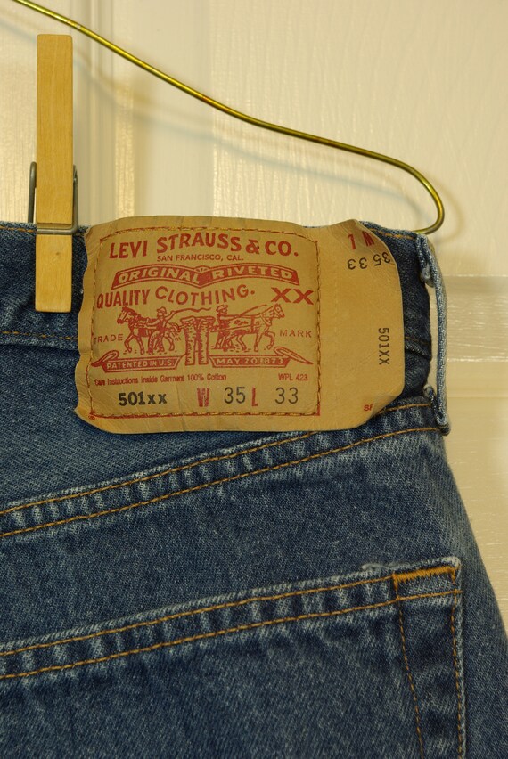 levis 501xx shrink to fit