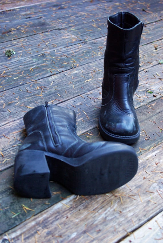 Y2K Sketchers Platform Boots Women's US 7.5 - image 6