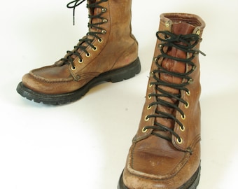 10.5 Vintage 60s Red Wing Irish Setter Moc Toe Original  display picture 3