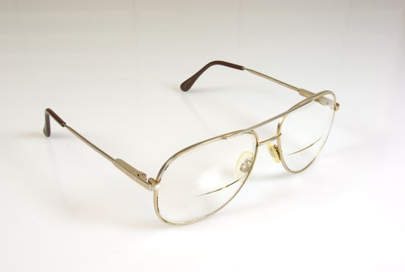 Clear Lens Classic Vintage Retro Aviator Glasses Charmant