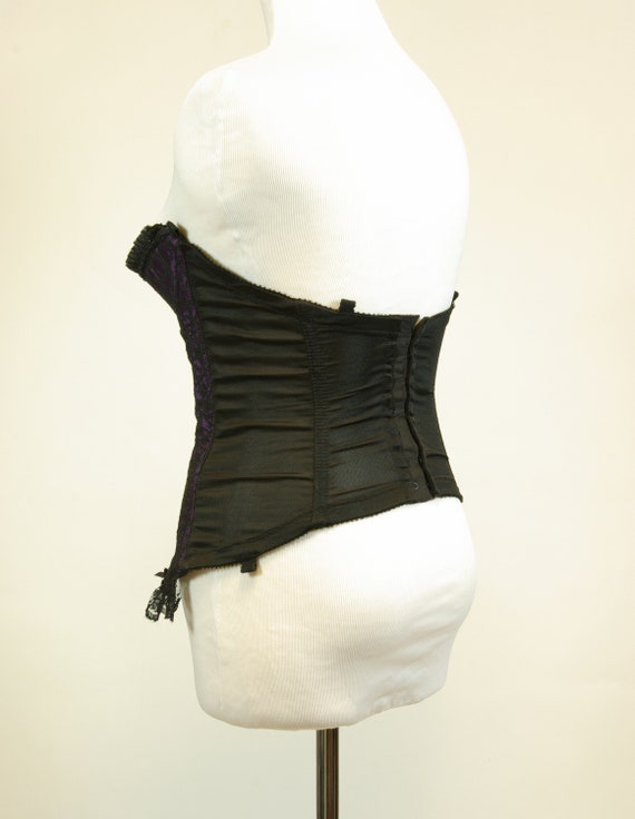 1960s Frederick's of Hollywood Half Cup Corset Pinup … Gem