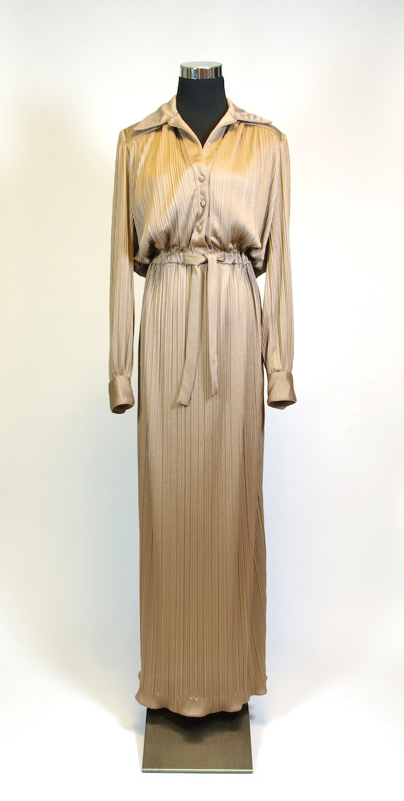 Goddess Dress Pin Pleat Maxi Dress The Clothes Hor