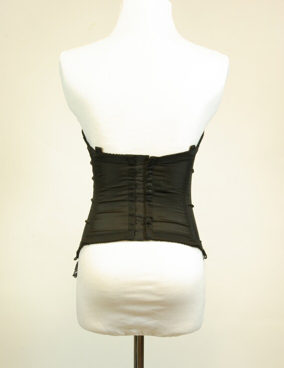 1960s Frederick's of Hollywood Half Cup Corset Pinup … Gem