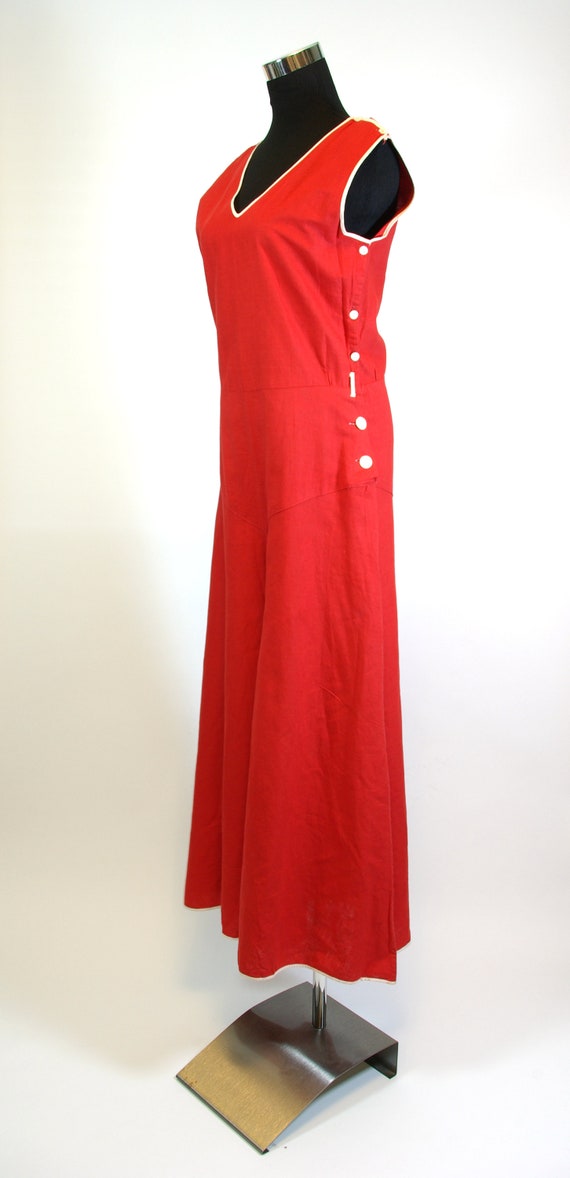 1930s Beach Pajamas Palazzo Pants Jumpsuit Romper… - image 10