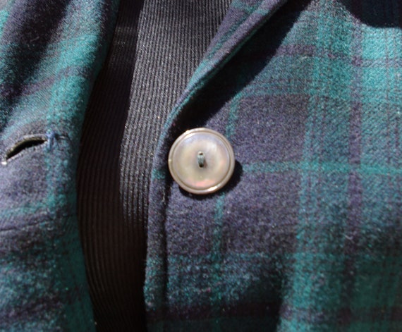 Early 1960s Pendleton Wool Jacket Mod Collar M - image 5