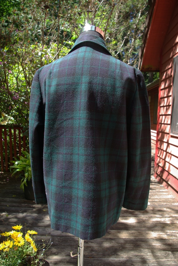 Early 1960s Pendleton Wool Jacket Mod Collar M - image 3