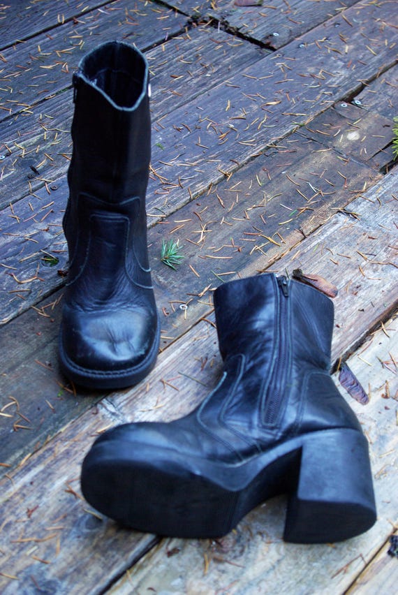 Y2K Sketchers Platform Boots Women's US 7.5 - image 4