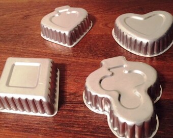 4pcs Fancy Poker Card Cookie Cutter Fondant Cake Mould Set Spade Club Diamond UK