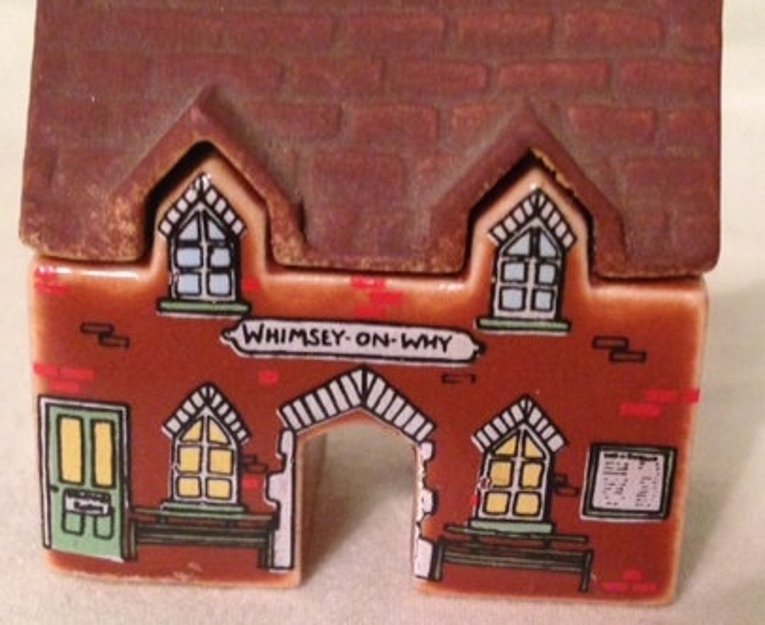 WADE Whimsey-on-why Village Set 3- 1982 - WHIMSEY STATION - Etsy