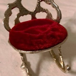 Dollhouse Fancy Metal Rocker - Oversized