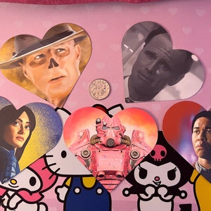 Fallout Heart Stickers