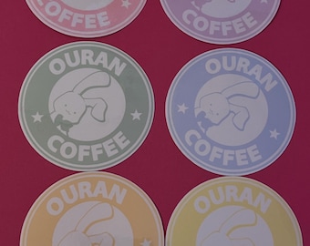 ¿Café para plebeyos? Pegatina de Usa-chan