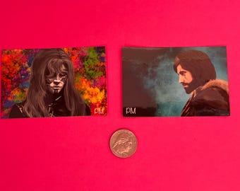Clair Obscur Expedition 33 Sticker | Alicia Sticker | Verso Sticker | RPG Fan Art | Vinyl Sticker | Laptop | Dagboek | Gamer Cadeau