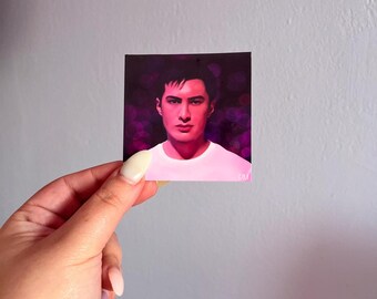 Pegatina de vinilo de Shane Hollander - Fan Art de Heated Rivalry