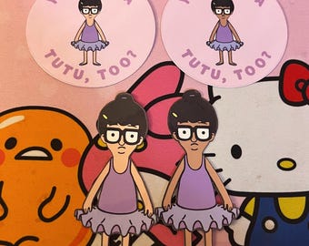 Pegatinas La-Tina y Tina Bailarina