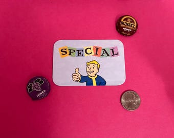 Pegatina ESPECIAL de Vault Boy