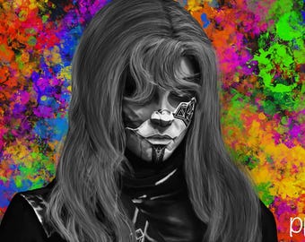 Alicia, pintada en el dolor