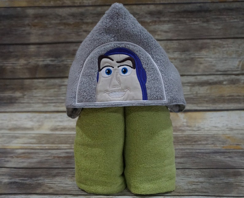 Custom Embroidered Hooded Towel Toy Story Inspired Woody