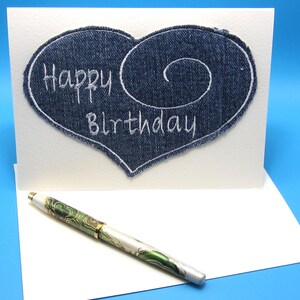 Embroidered Greeting Card
