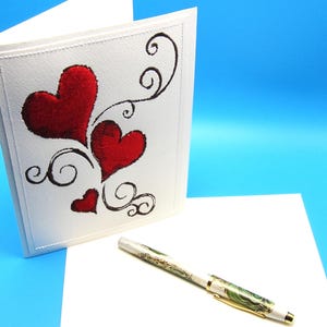 Embroidered Greeting Card