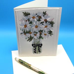 Embroidered Greeting Card