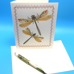 Embroidered Greeting Card