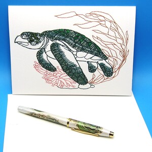 Embroidered Greeting Card