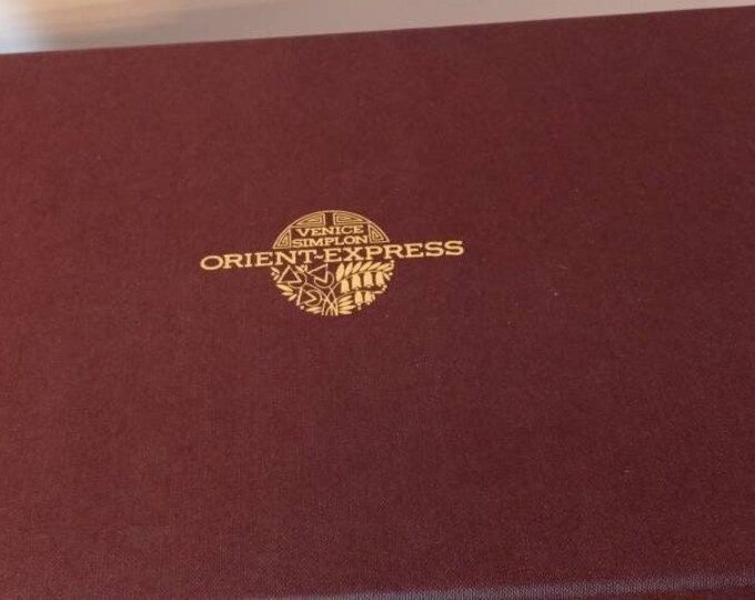 Venice Simplon Orient Express Luxury Gift Box. Large Storage Box ...