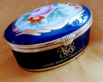 Venice Simplon Orient Express Teddy Bear. Train Collectable Gift