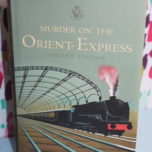Murder On The Orient Express by Agatha Christie.  Orient Express Luxury Edition.  Limited Edition , Rare find for a lover of Classic Crime.