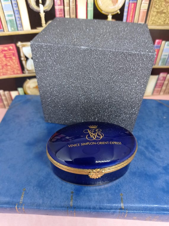 ベニス・シンプロン オリエント・エクスプレス オーバル トリンケット