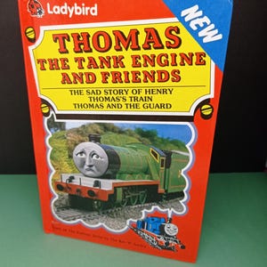 Thomas The Tank Engine Hardback Book. Three Stories. Ladybird Book, First Edition. Charming English Gift