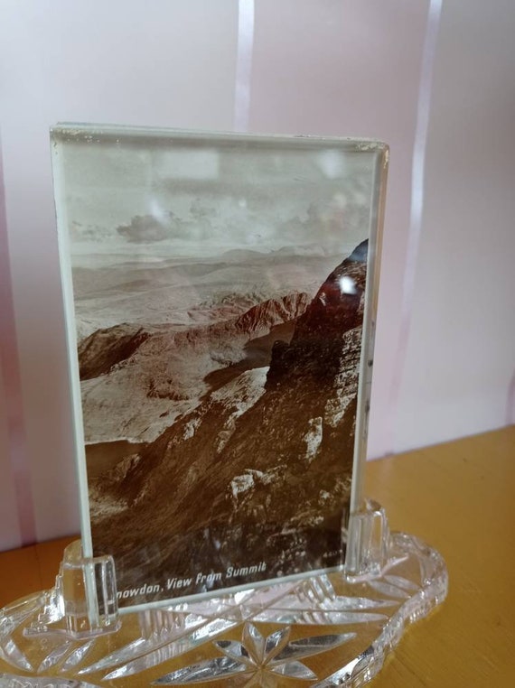 Art Deco Cut Glass Photo Frame. C1930s. Beautiful Piece for a Etsy UK