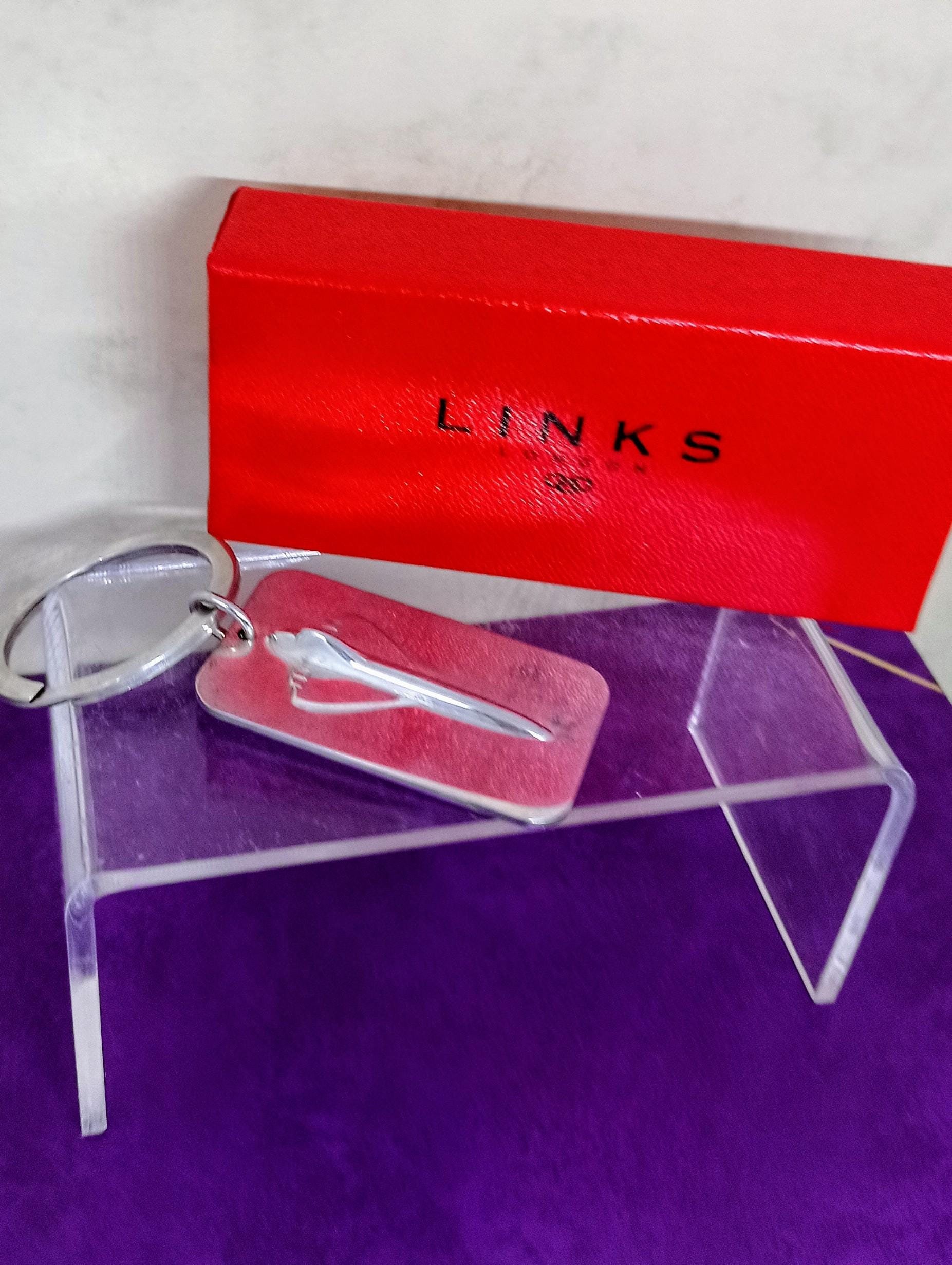 Sterling Silver Concorde Keyring Original Box by Links of London