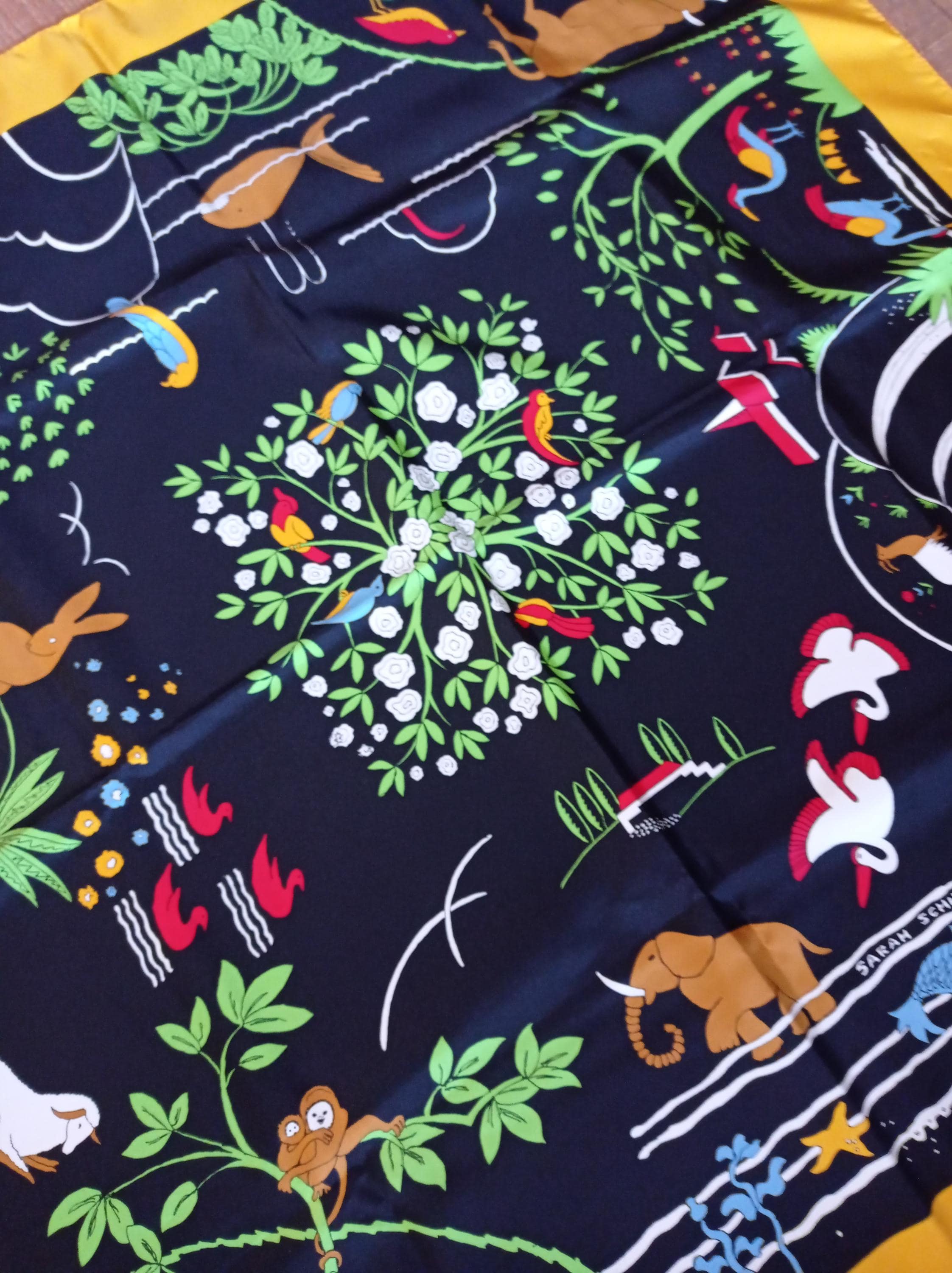 Orient Express Silk Scarf. in the Original Gift Box. Luxurious