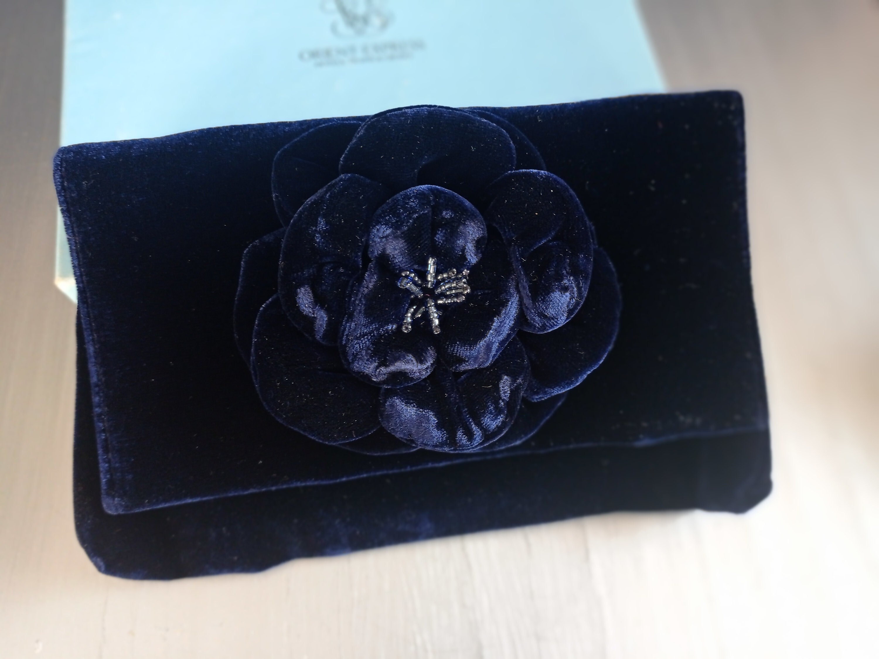 Navy Velvet Bag Etsy Ireland
