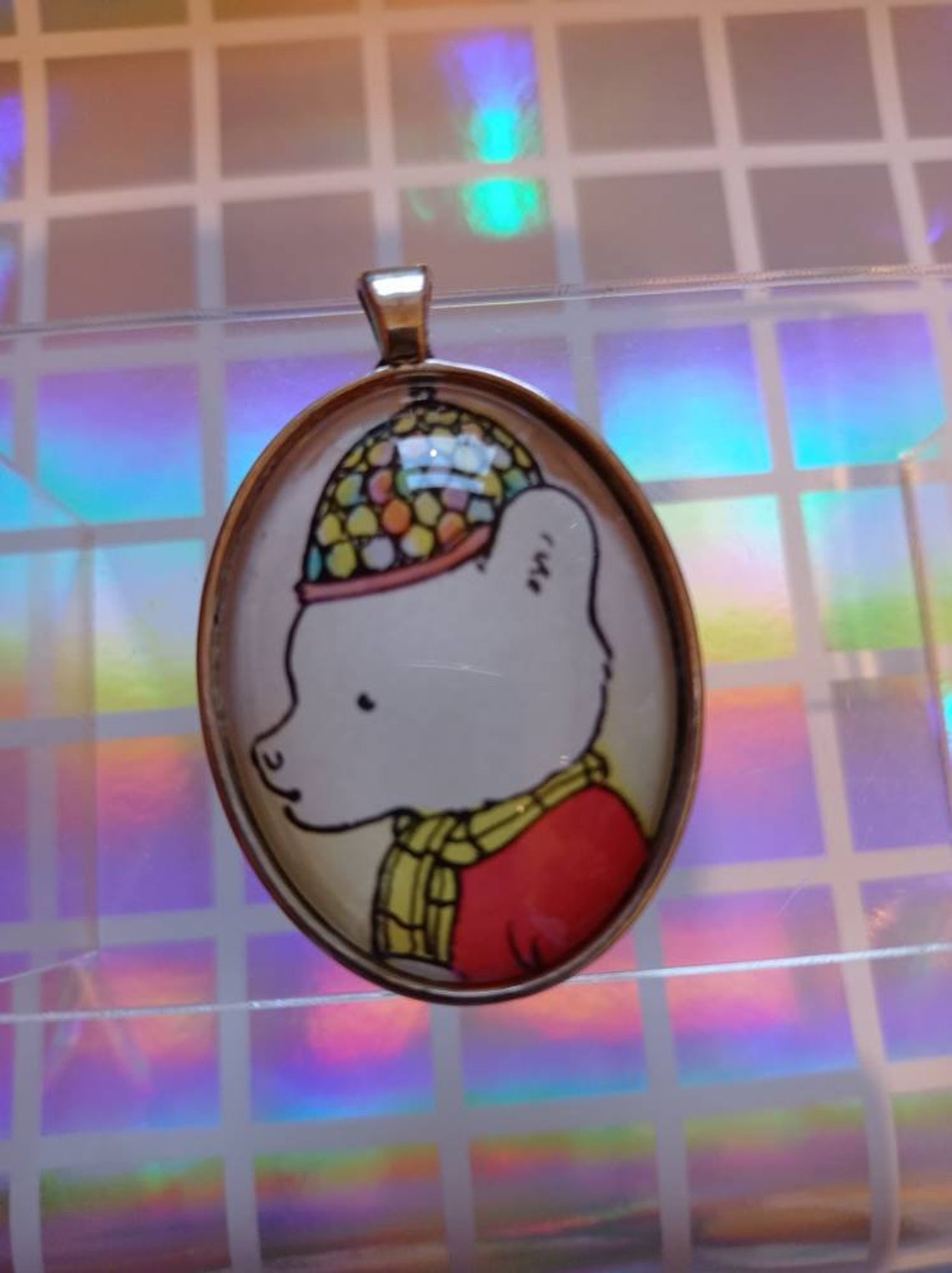 Rupert Bear Pendant. Vintage Gift. Lovely English Etsy