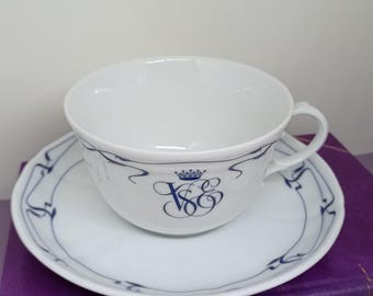 Venice Simplon Orient Express Mugs Pair of Special Mugs in Blue